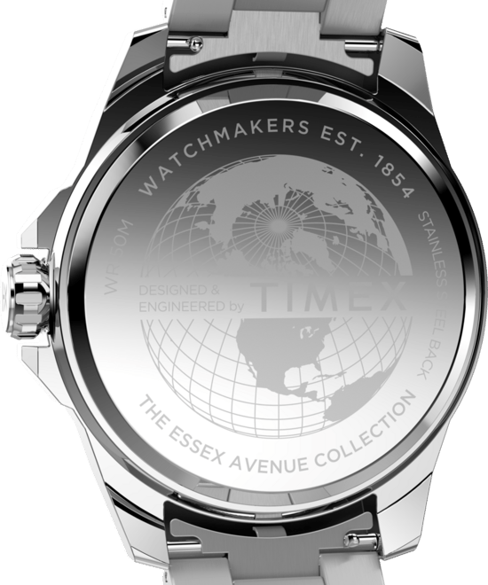 Timex Trend Essex Men's Silver Watch TW2W92700 - Image 3