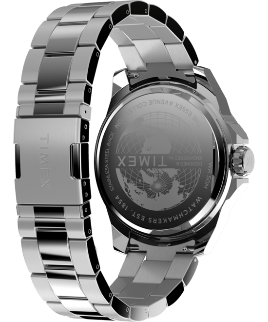 Timex Trend Essex Men's Silver Watch TW2W92700 - Image 4