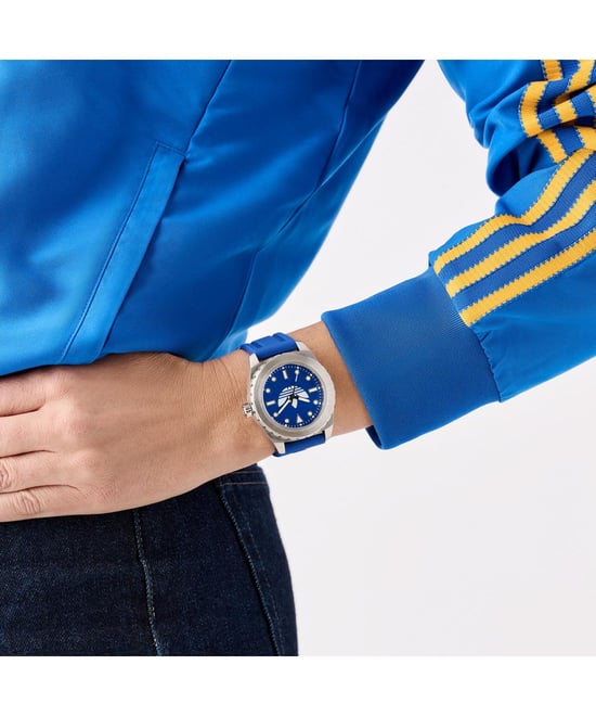 Adidas Originals Discoverer One Unisex Blauwe Horloge AOSY25020 - Image 4