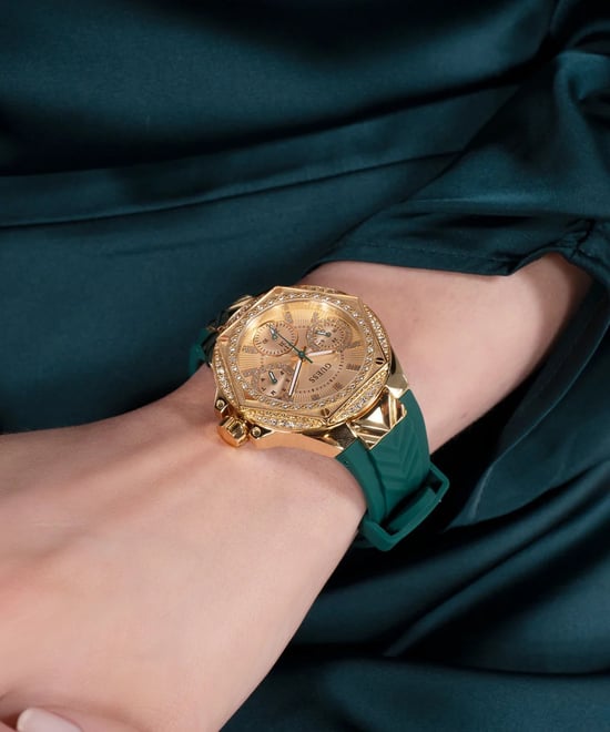 Guess Envy Dames Horloge Groen GW0774L2 - Image 5