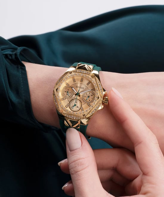 Guess Envy Dames Horloge Groen GW0774L2 - Image 6