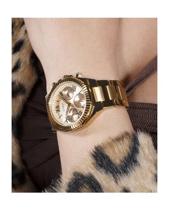 Guess Equality Dames Horloge Goudkleurig GW0769L2 - Image 6