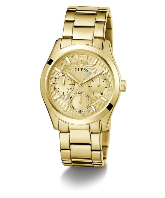 Guess Zoe Women's Gold Watch GW0760L2 - Image 4
