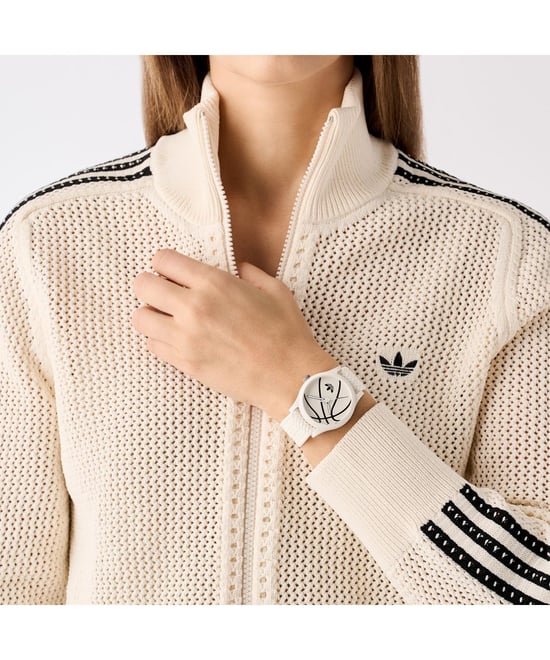 Adidas Originals Game One Unisex Witte Horloge AOSY25025 - Image 4