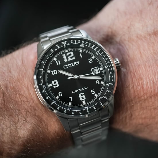 Citizen Urban Military Heren Horloge Zilverkleurig NJ0190-51X - Image 4