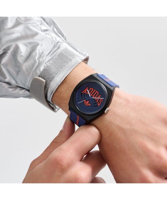 Adidas Originals Project Two Unisex's Blue Watch AOST25037 - Image 5