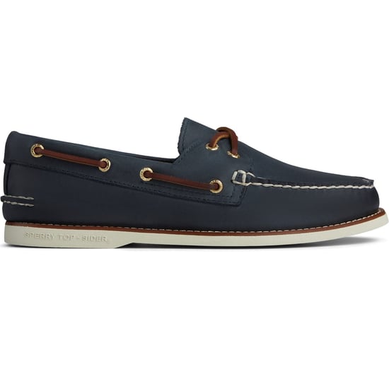 Sperry Authentic Gold Cup Leather Men's Navy Boat Shoes - Image 6