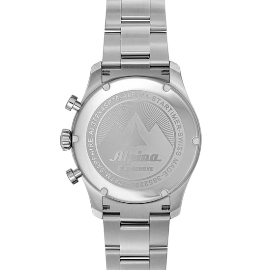 Alpina Startimer Pilot Men's Silver Watch AL-372WB4S26B - Image 2