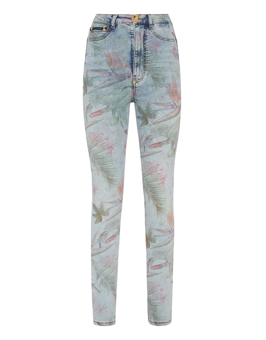 Super High Waist Jegging Flowers - Image 1