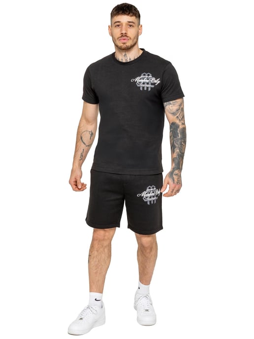 Enzo Milano | Mens Printed Fleece Shorts - Image 4