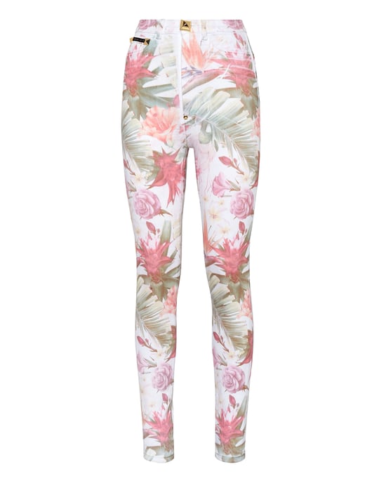 Super High Waist Jegging Flowers - Image 1