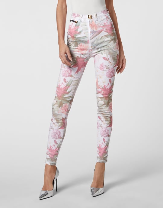 Super High Waist Jegging Flowers - Image 2