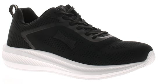 Lonsdale Mens Trainers Santon Lace Up black - Image 1