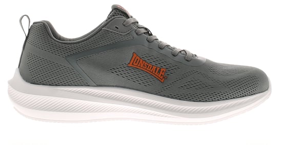 Lonsdale Mens Trainers Santon Lace Up grey - Image 2