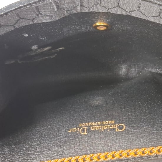 Dior Trotter kedjeväska i svart canvas - Image 6