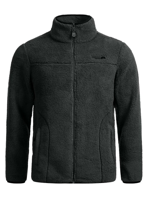 Arctic Seven fleecejas voor heren – Warme outdoorjas met rits – Antraciet - Image 2