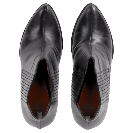Givenchy Wedge Ankle Boots in Black Leather - Image 5