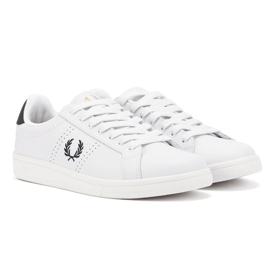 Fred Perry Cupsole Leren Witte Sneakers Voor Heren - Image 1