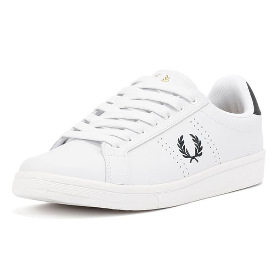 Fred Perry Cupsole Läder Herr Vita Sneakers - Image 3