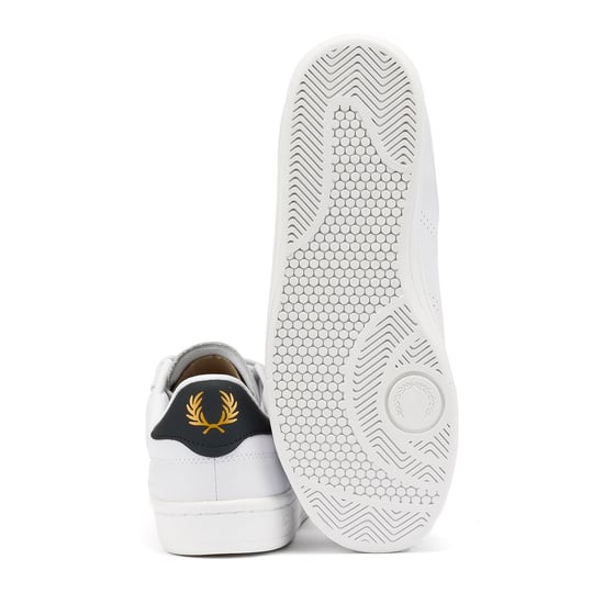 Fred Perry Cupsole Läder Herr Vita Sneakers - Image 4