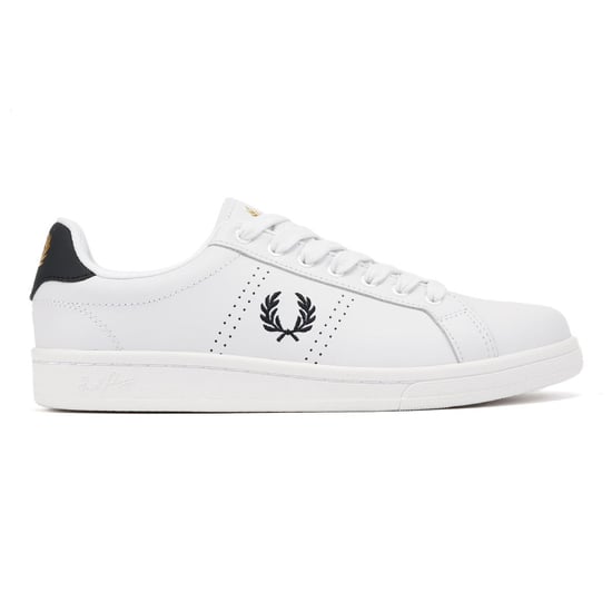 Fred Perry Cupsole Läder Herr Vita Sneakers - Image 5