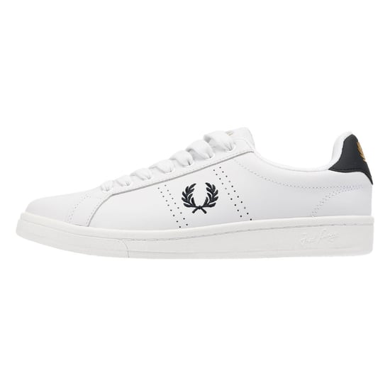 Fred Perry Cupsole Läder Herr Vita Sneakers - Image 6