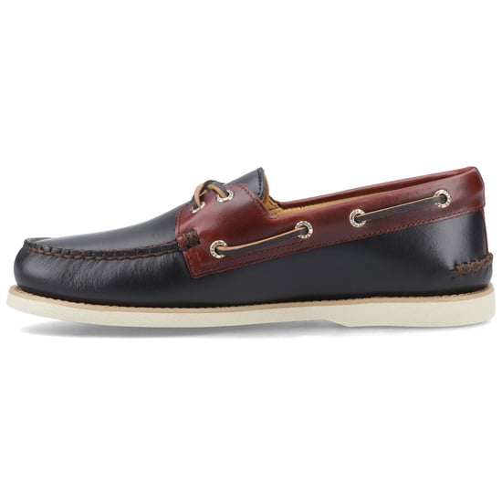 Sperry Authentic Gold Cup Heren Bootschoenen Van Zwart/Bruin Leer - Image 4