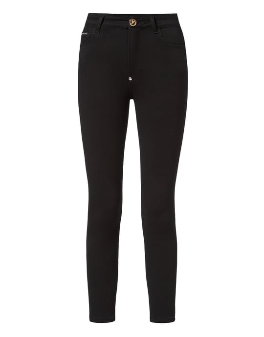 Jeans Skinny Fit Dödskalle - Image 1