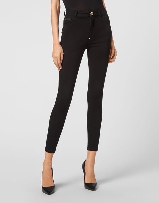 Jeans Skinny Fit Dödskalle - Image 2