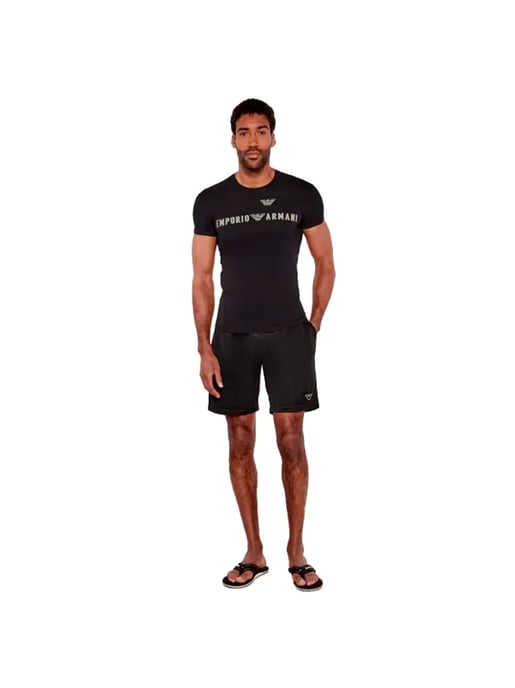 Emporio Armani Heren T-shirt Gesprochenen Adler - Image 2