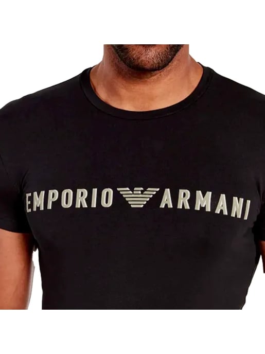 Emporio Armani Heren T-shirt Gesprochenen Adler - Image 3