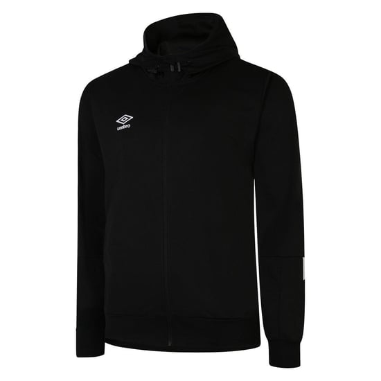 Umbro Childrens/Kids Total Training Knitted Hoodie (Black/White) - Image 1
