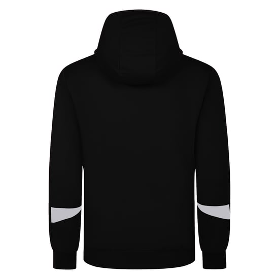 Umbro Childrens/Kids Total Training Knitted Hoodie (Black/White) - Image 2