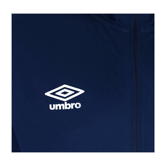 Umbro Childrens/Kids Total Training Knitted Hoodie (Navy/White) - Image 3