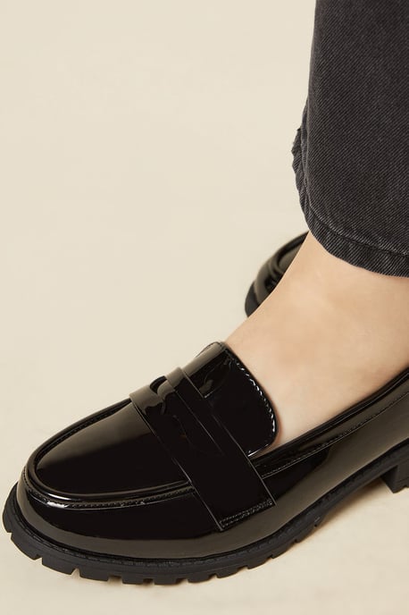Wide Fit Leoni Chunky Loafers - Image 3