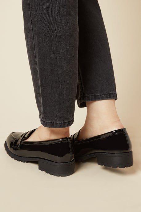 Wide Fit Leoni Chunky Loafers - Image 4