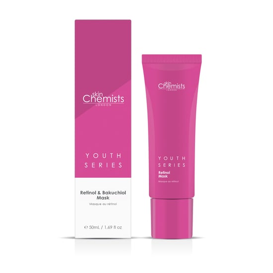 skinChemists Jeugdserie Retinol & Bakuchiol Masker 50ml x 2 Duo Pack - Image 3