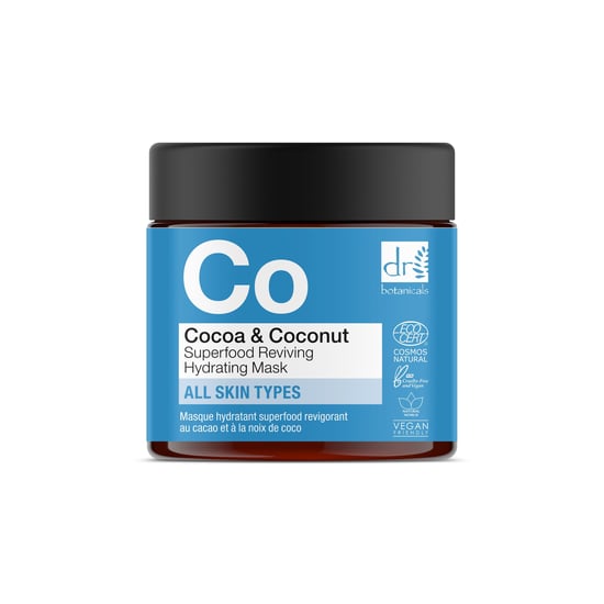 Dr Botanicals Cacao & Kokosnee Superfood Revitaliserend Hydratatie Masker 60ml x 2 Duo Pack - Image 2