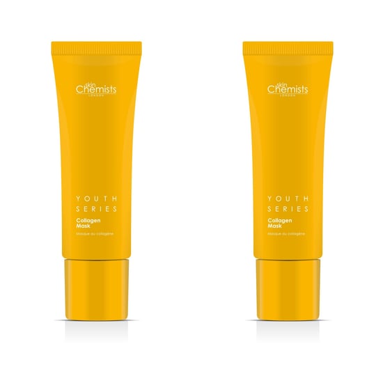 skinChemists Jeugdserie 1% Collageenmasker 50ml x 2 Duo-Pakket - Image 1