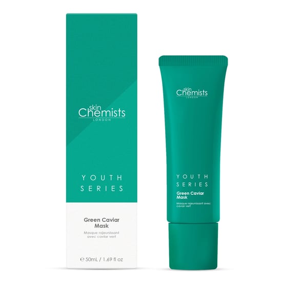 skinChemists Jeugdserie Groene Kaviaarmasker 50ml x 2 Duo Pack - Image 3