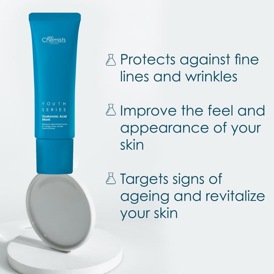 skinChemists Jeugdserie 1% Hyaluronzuur Masker 50ml x 2 Duo Pack - Image 4