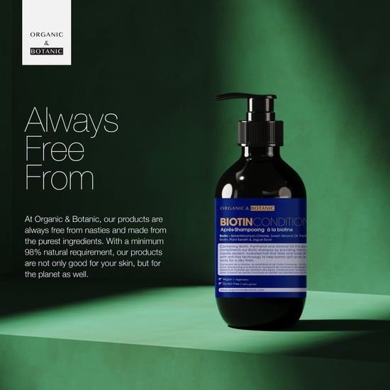 Organic & Botanic Biotine Conditioner 500ml x 2 Duo Pack - Image 3