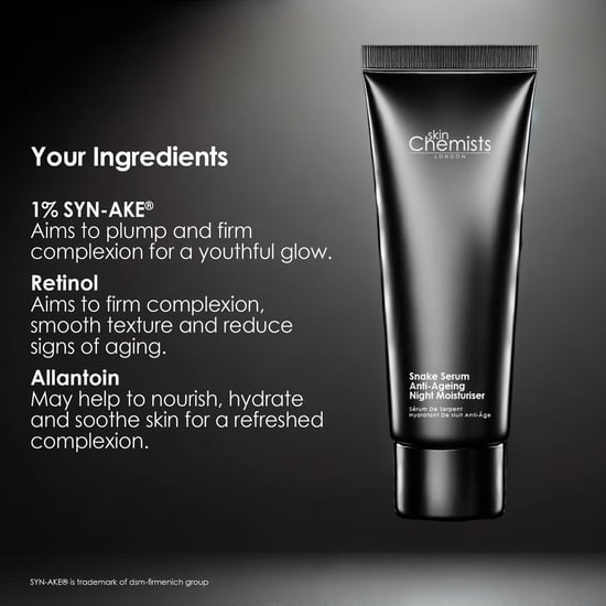skinChemists Slangenserum Anti-Aging Nacht Hydratant 50ml - Image 4