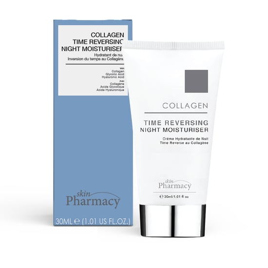 skinPharmacy Collageen Tijd Terugdraaiende Nachtbevochtiger 30ml x 2 Duo Pack - Image 3