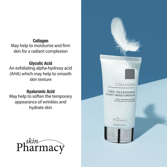 skinPharmacy Collageen Tijd Terugdraaiende Nachtbevochtiger 30ml x 2 Duo Pack - Image 5