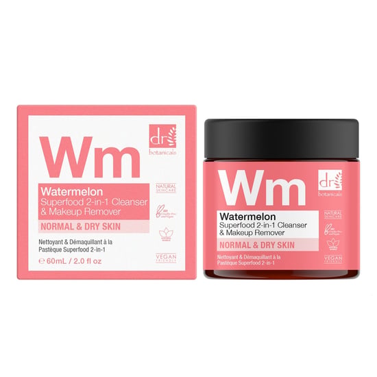 Dr Botanicals Watermelon Superfood 2-In-1 Cleanser & Makeup Remover 60ml x 2 Duo Pack - Image 3