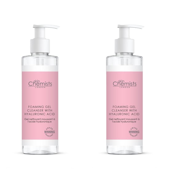 skinChemists Foaming Gel Cleanser with Hyaluronic Acid 200ml x 2 Duo Pack - Image 1