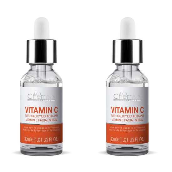 skinChemists Anti-Aging Vitamine C Salicylzuur Gezichtsserum 30ml x 2 Duo Pack - Image 1