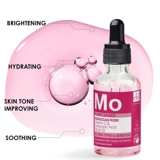Dr Botanicals Moroccan Rose Facial Oil with Hyaluronic Acid & Vitamin C 30ml x 2 Duo Pack - Image 6