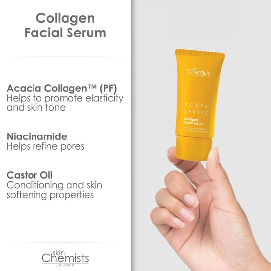 skinChemists Jeugdserie 2% Collageen Gezichtsserum 30ml x 2 Duo Pack - Image 5